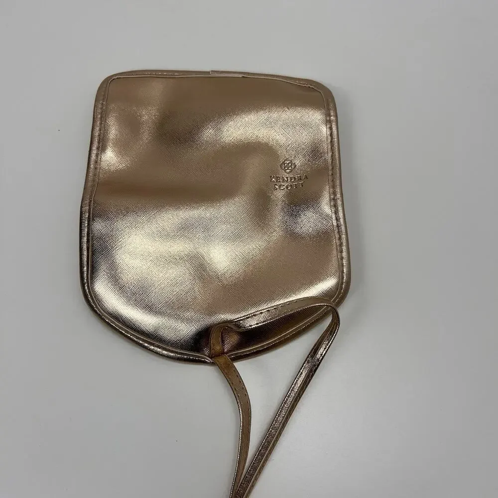 Kendra Scott Travel Rolled Jewelry Case Rose Gold